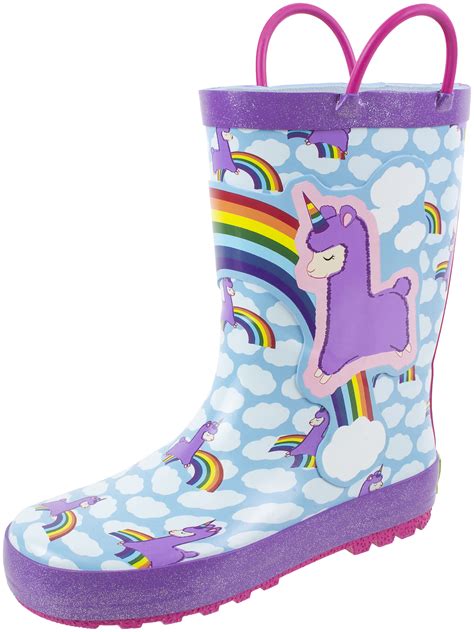 kids rubber boots size 2.